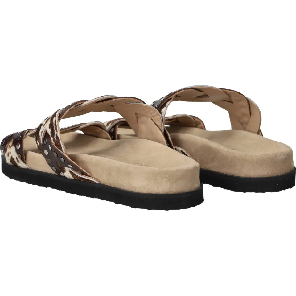 Maruti Evie slippers bruin, foto 5