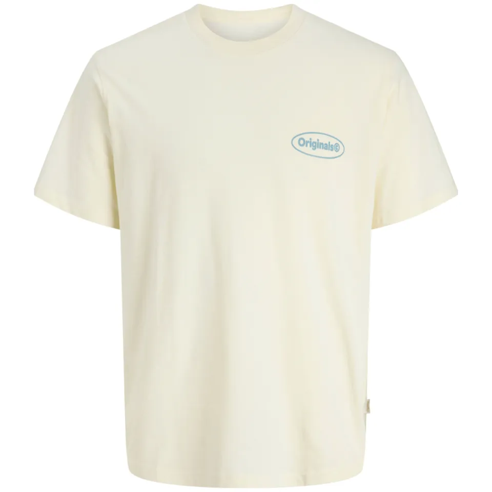 Jack & Jones relaxed fit T-shirt ecru, foto 2