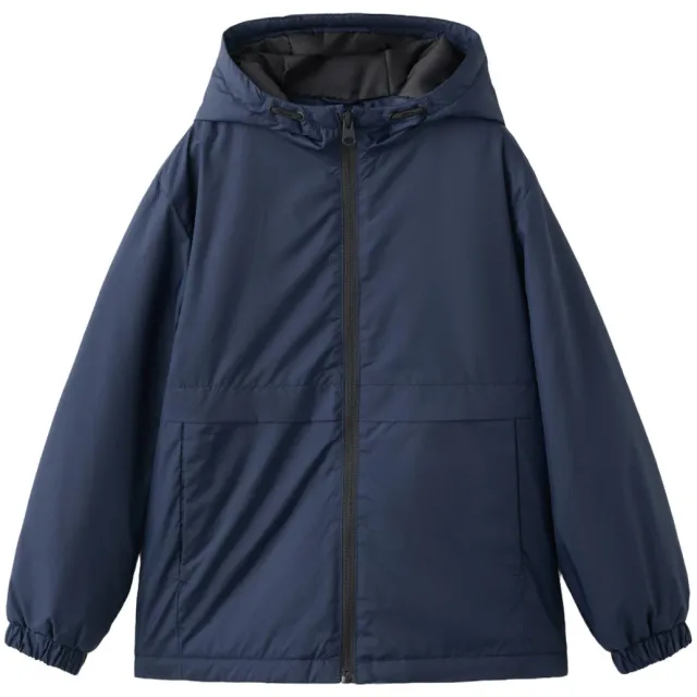Mango gewatteerde winterjas donkerblauw