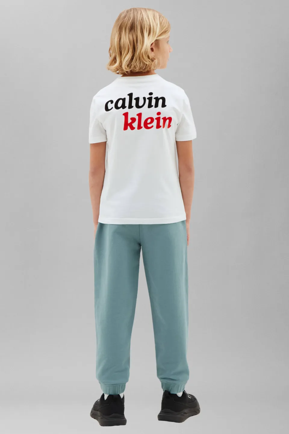 Calvin Klein sweat joggingbroek blauw, foto 3