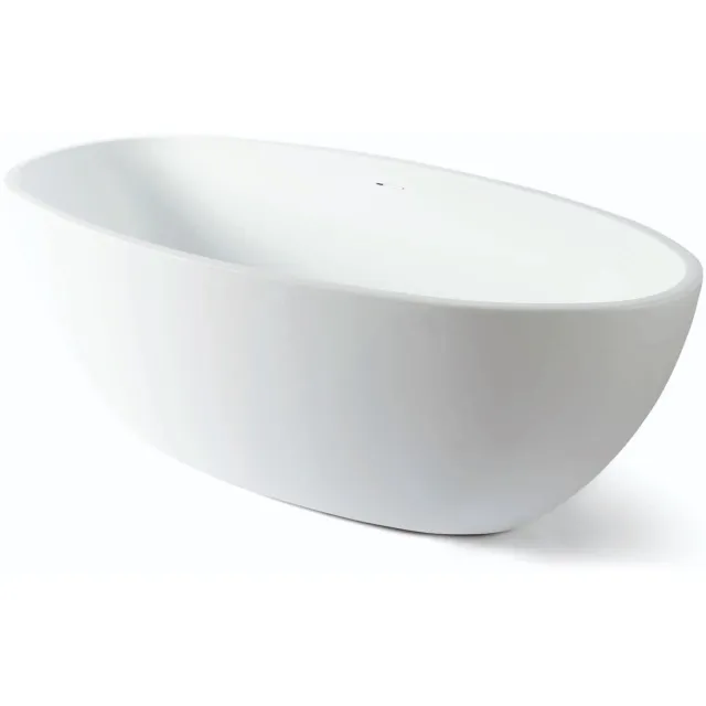 Luca Sanitair Vrijstaand Bad Luca Sanitair Primo Acryl 170x80x58 cm Incl. Afvoerset Mat Wit