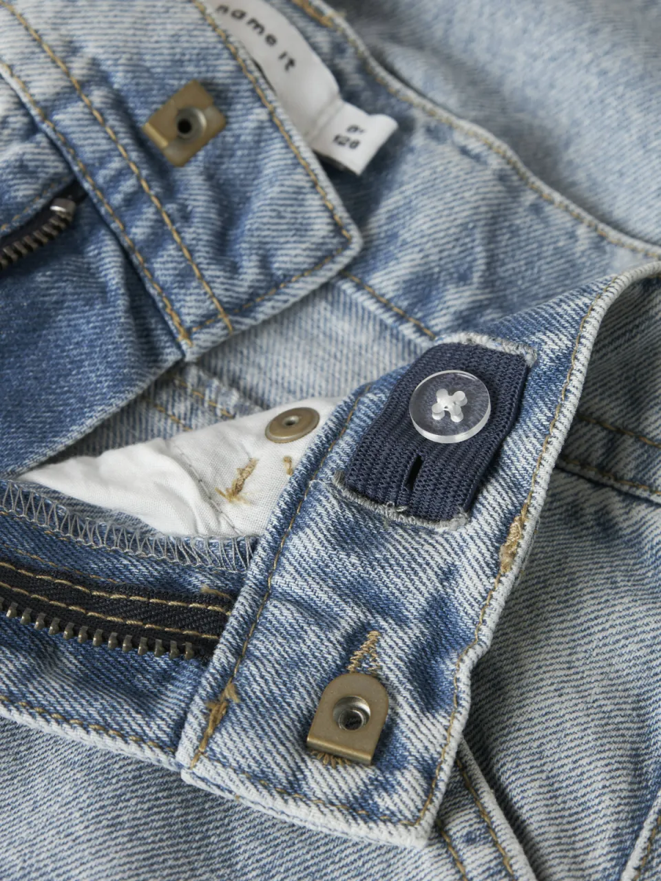 NAME IT NKMRYAN denim short lichtblauw, foto 7
