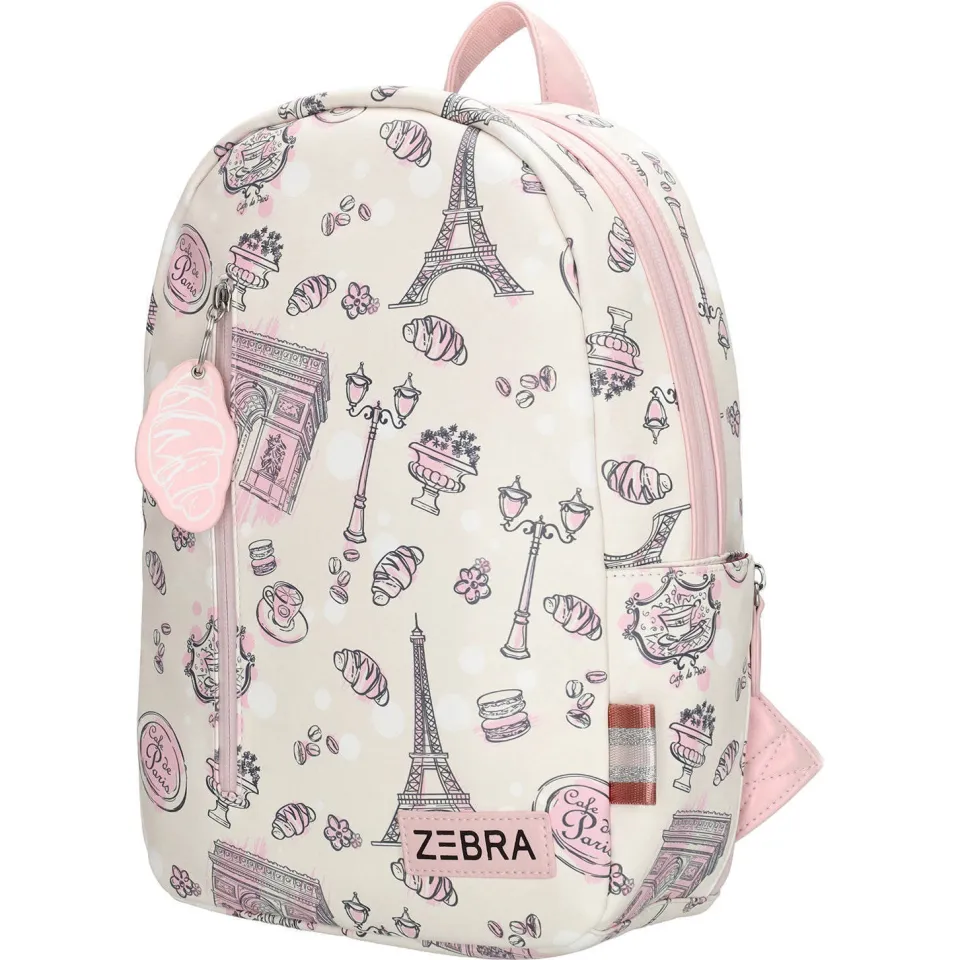 Zebra Trends rugzak Saar lichtroze, foto 3