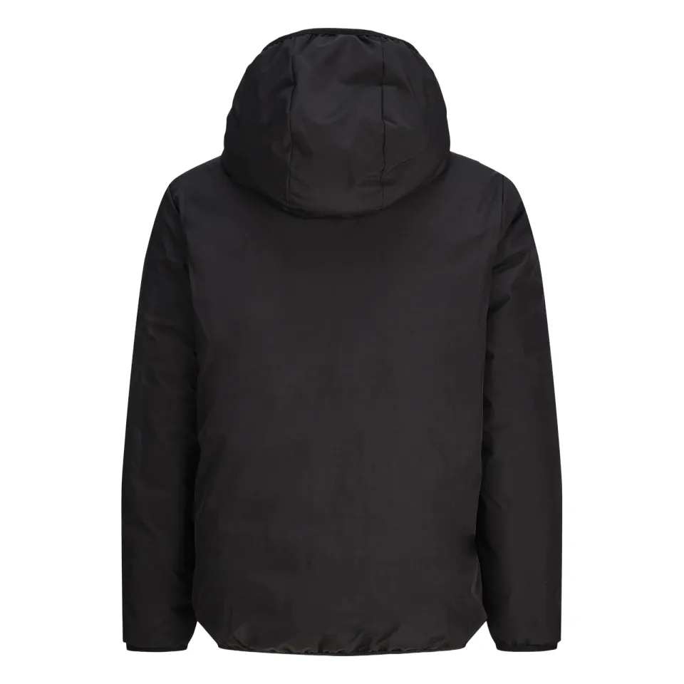 Jack & Jones JJEBROOKLYN reversible winterjas donkergrijs zwart, foto 5