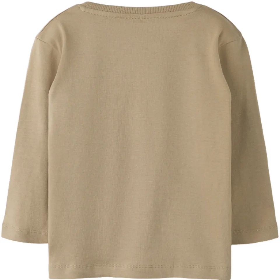 NAME IT MINI longsleeve met print zand, foto 3