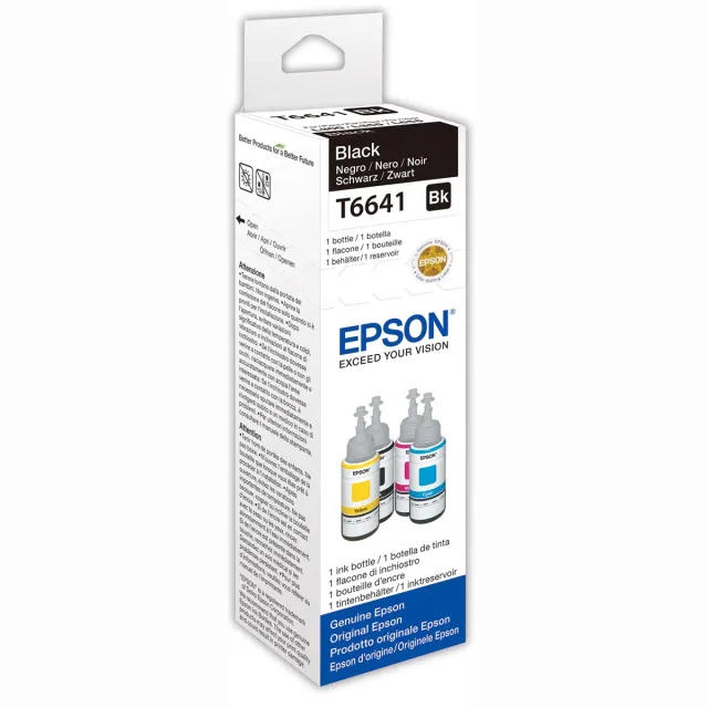 Epson T6641 inktfles zwart