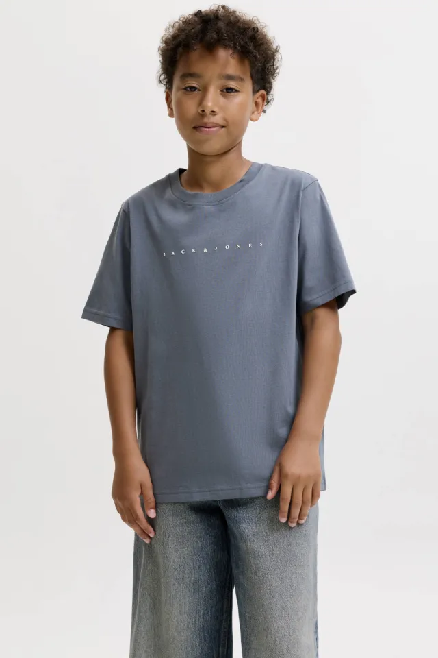 Jack & Jones Junior t-shirt antraciet
