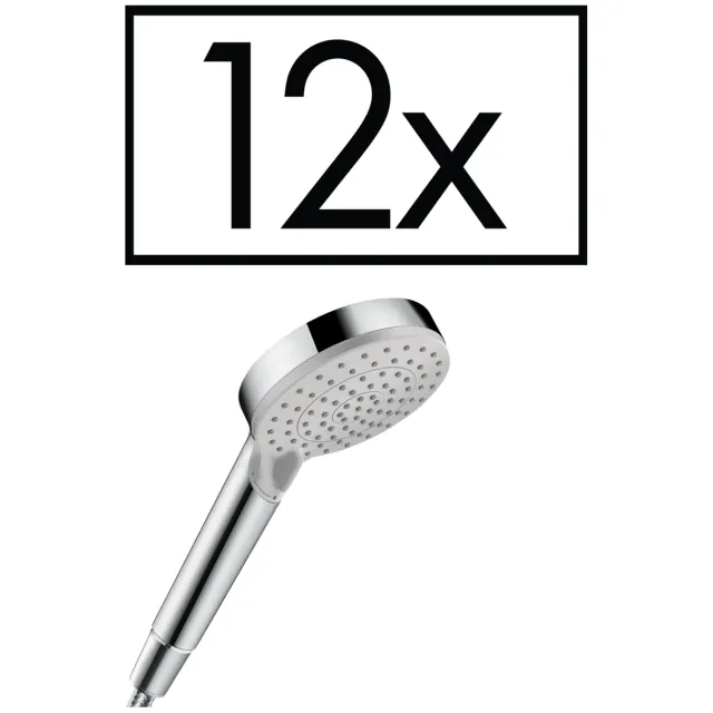 Hansgrohe Handdouche HansGrohe Vernis Blend 100 2 Jet Chroom (12 stuks)