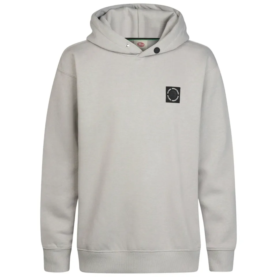 Petrol Industries hoodie met logo - lichtgrijs, foto 2