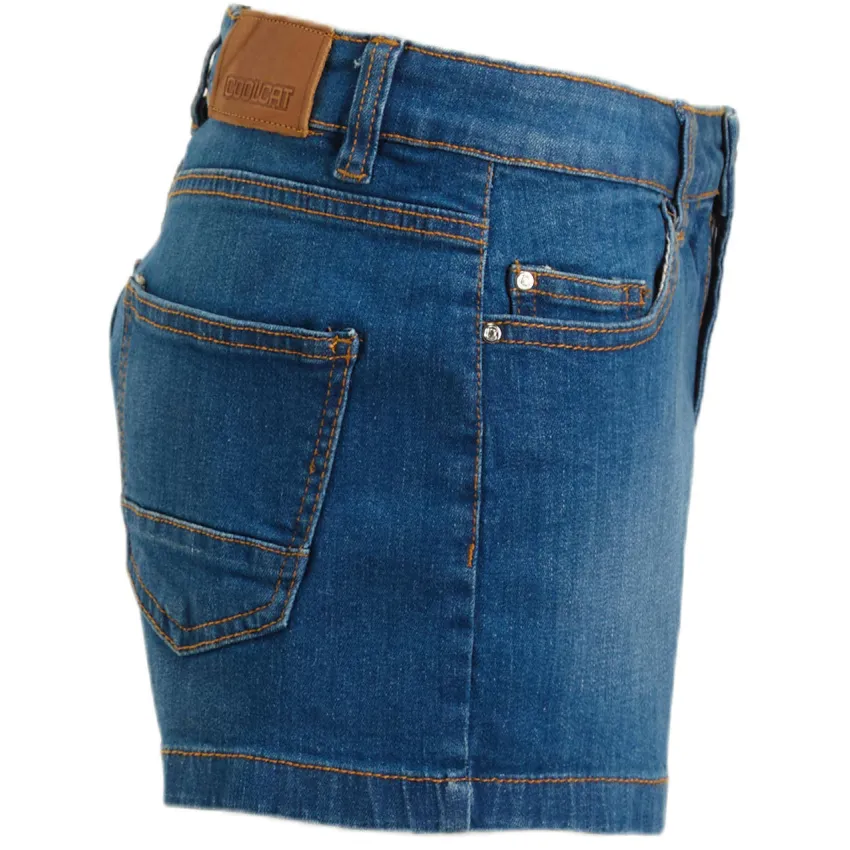 Coolcat denim short Loua blauw, foto 4