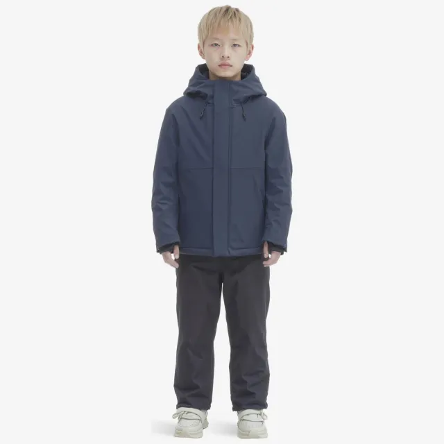 KRAKATAU gewatteerde jas donkerblauw