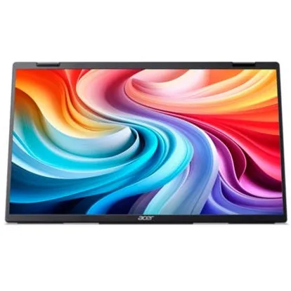 Acer PD163QT draagbare touch monitor zwart