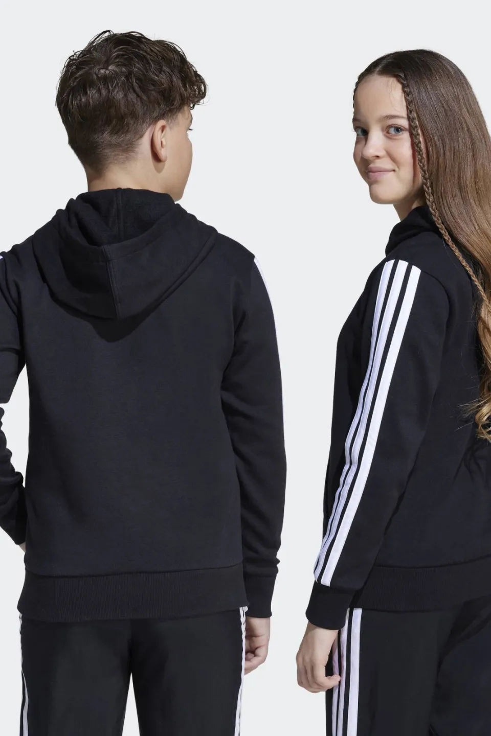 Adidas Sportswear hoodie zwart/wit, foto 4