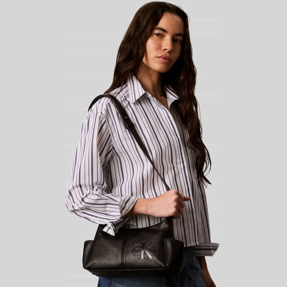Calvin Klein Handtas met verstelbare schouderriem zwart, foto 3
