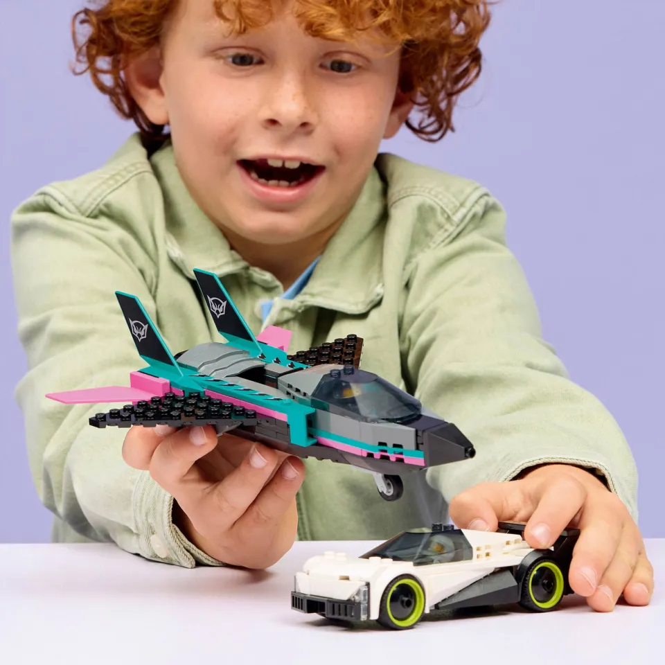 Lego City Straalvliegtuig vs. sportauto 60489, foto 7