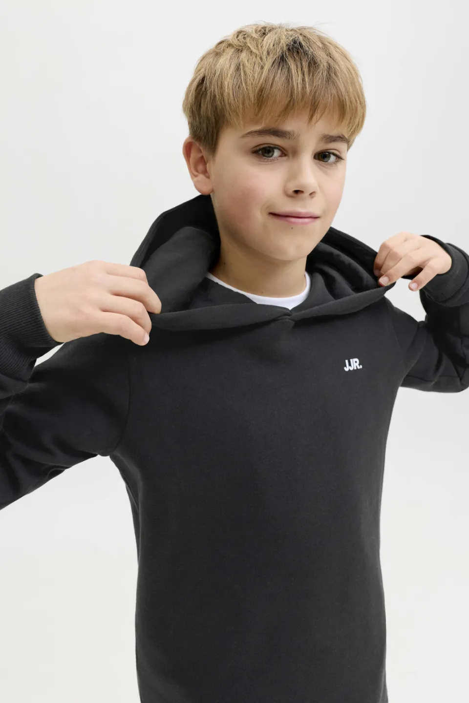 JJ Rebel JUNIOR hoodie zwart, foto 4