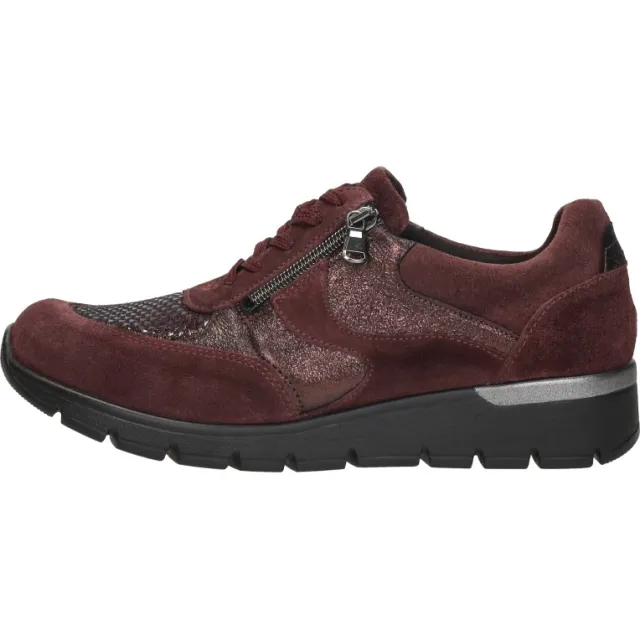 Waldläufer K-Ramona veterschoenen bordeaux, foto 2