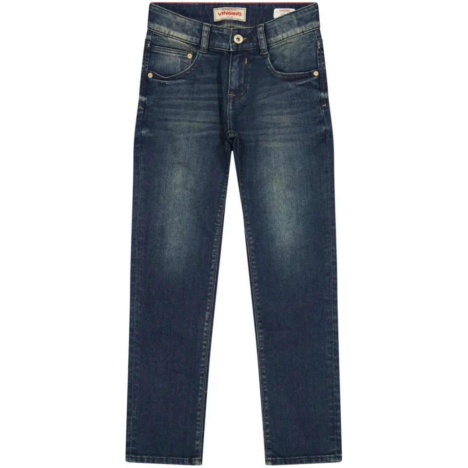 Vingino Dante slim fit jeans - donkerblauw, foto 2