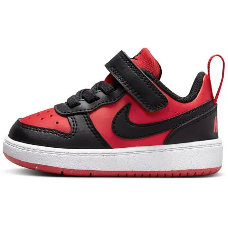 Nike Court Borough Low Recraft sneakers rood zwart, foto 3
