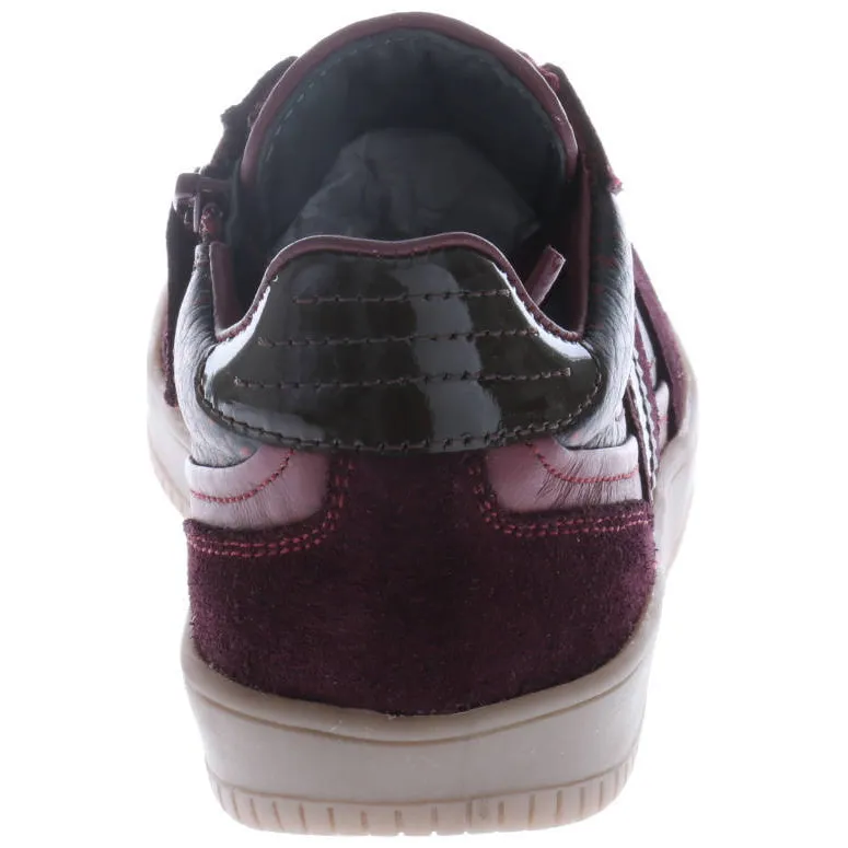 Hip leren sneakers bordeaux, foto 8