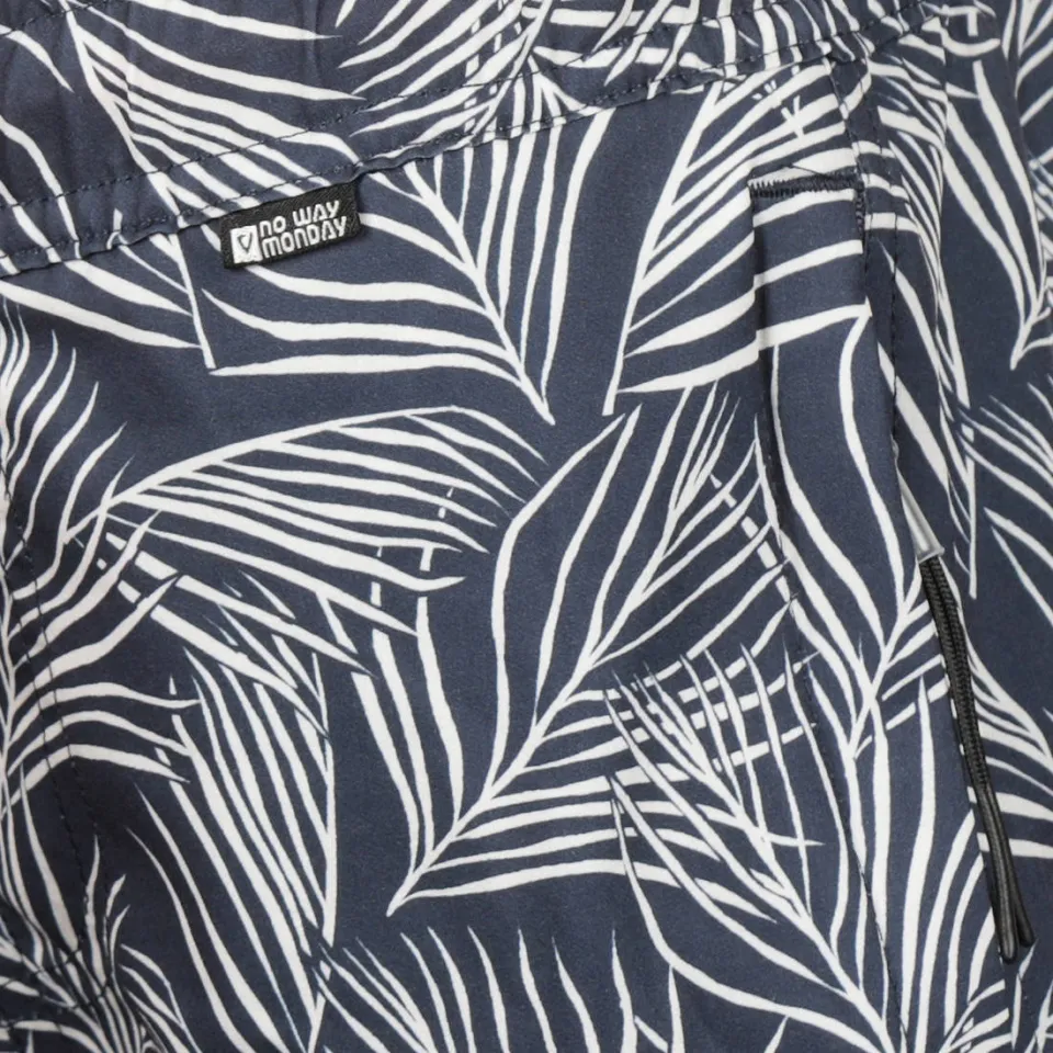 No Way Monday zwemshort donkerblauw, foto 3