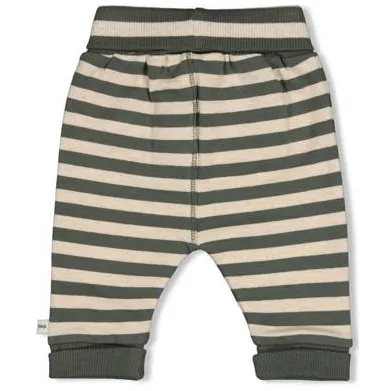 Feetje Wiggle and Waddle babybroek groen/ecru, foto 4