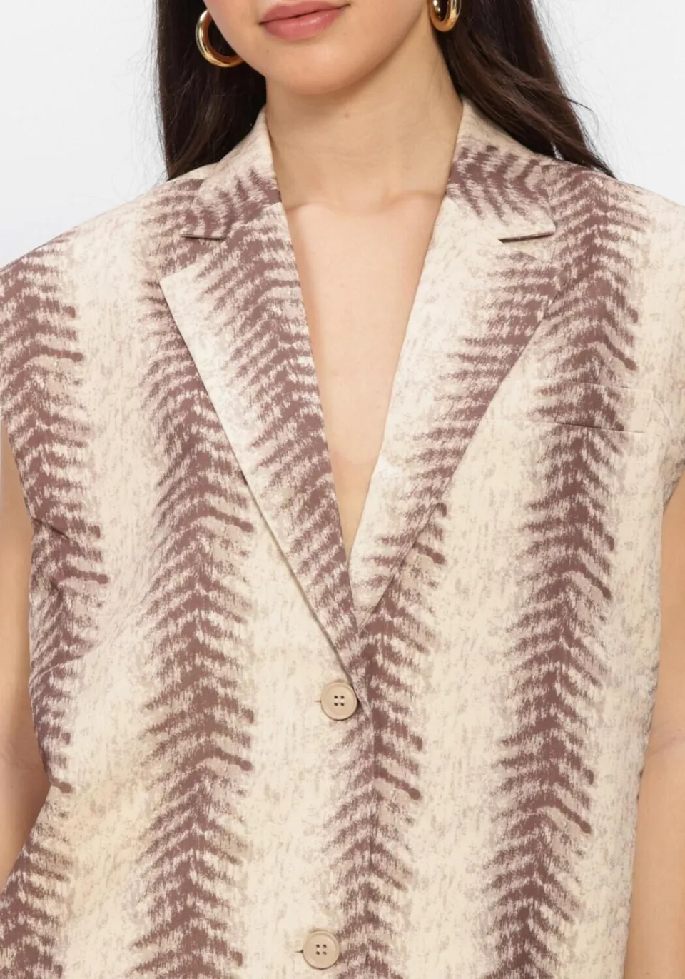 Refined Department Dames Blazers Spencer - Creme, foto 4