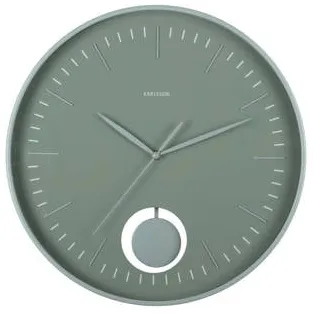 Karlsson Grato Pendulum wandklok jungle groen, foto 5
