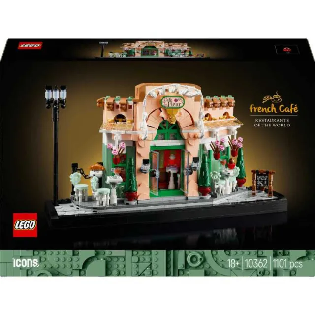 Lego Icons - Frans café Constructiespeelgoed