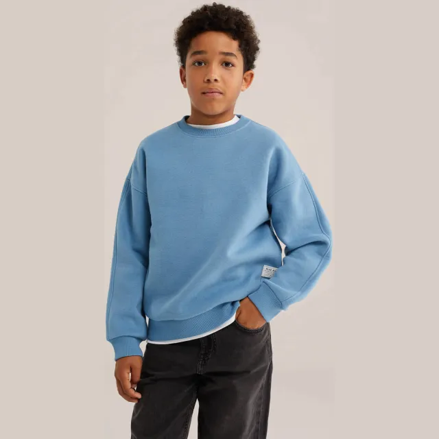WE Fashion Blue Ridge sweater - blauw