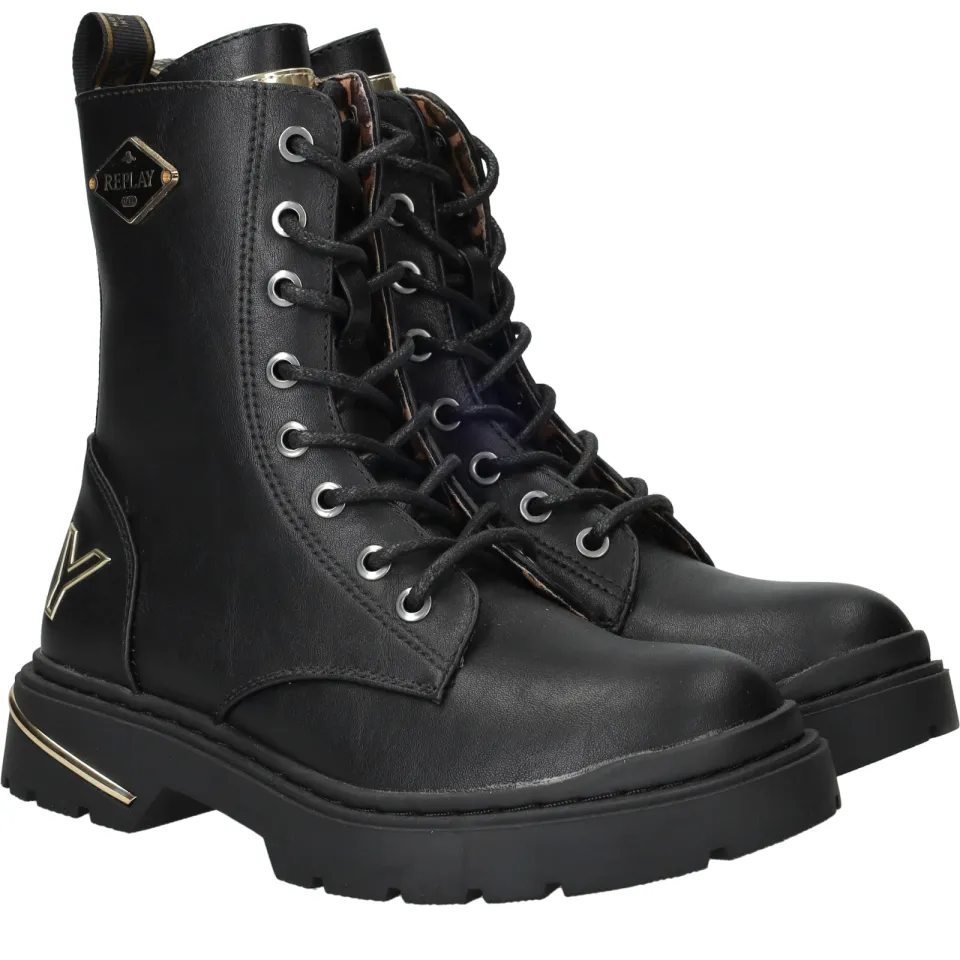 Replay Joplin 15 veterboots zwart, foto 4