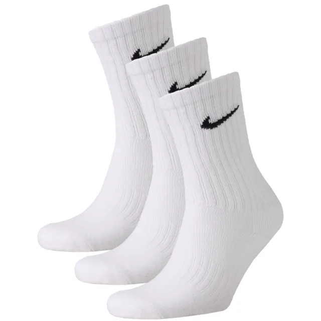 Nike sportsokken wit/zwart