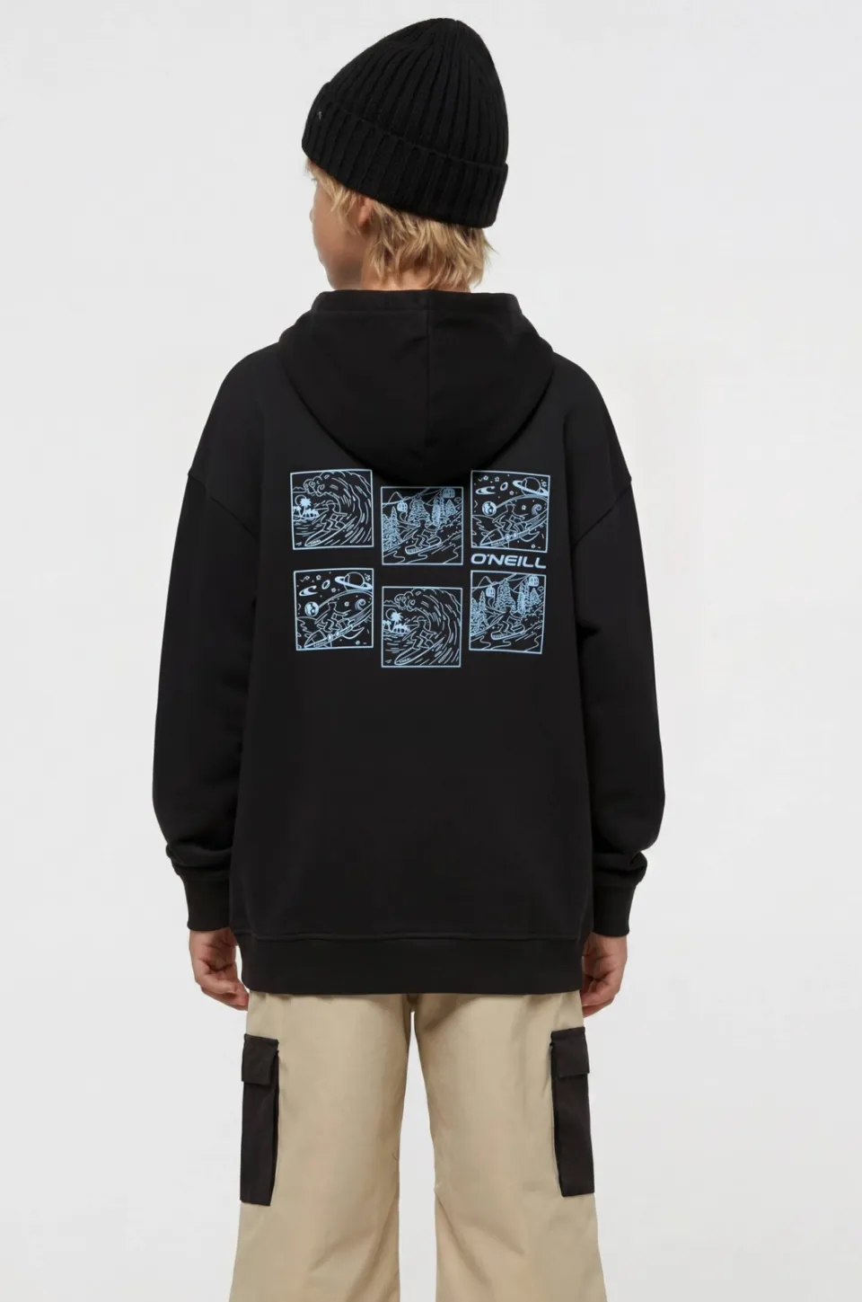 O'Neill hoodie met backprint - zwart, foto 6
