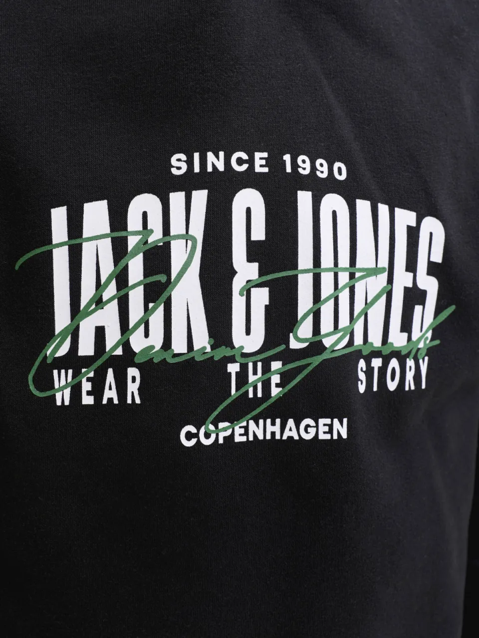 Jack & Jones JUNIOR hoodie met logo - zwart, foto 7