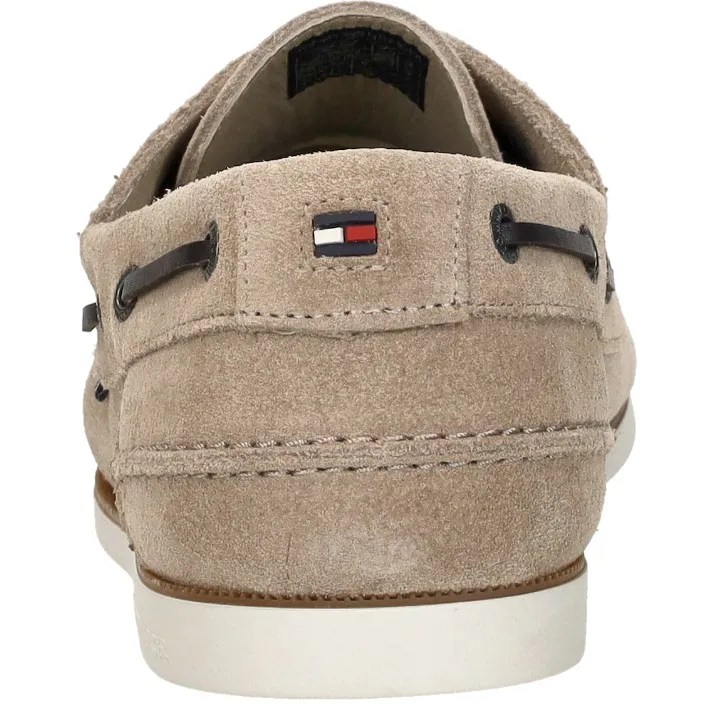 Tommy Hilfiger suède bootschoenen beige, foto 4