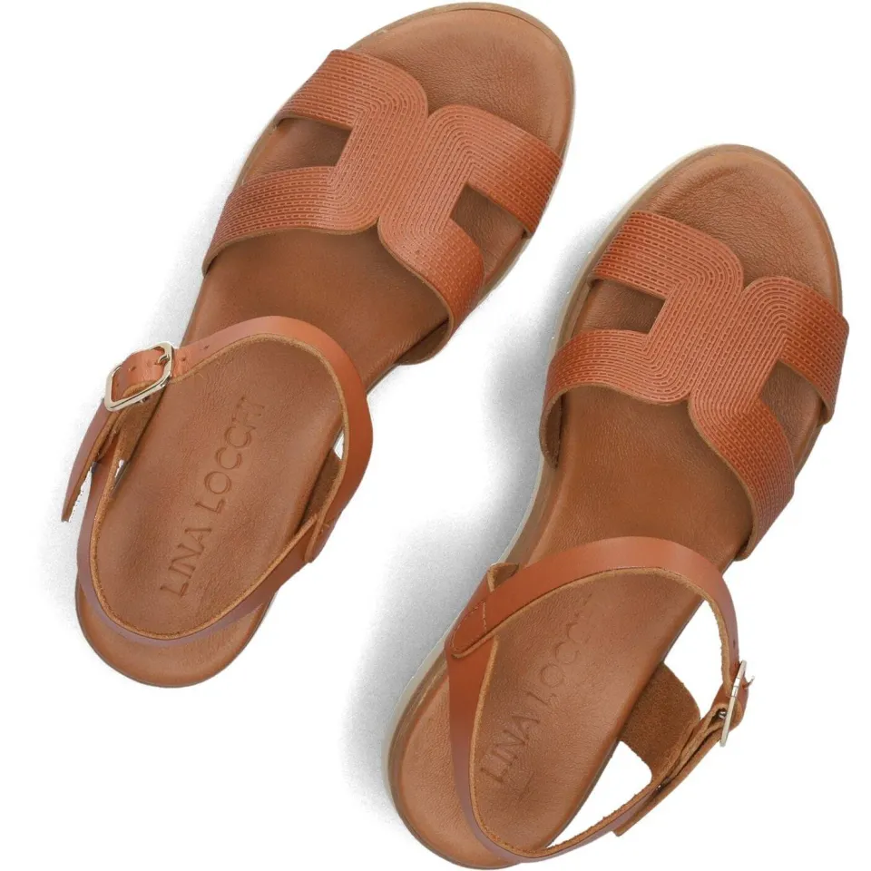 Lina Locchi Sandalen 8224 Cognac, foto 5