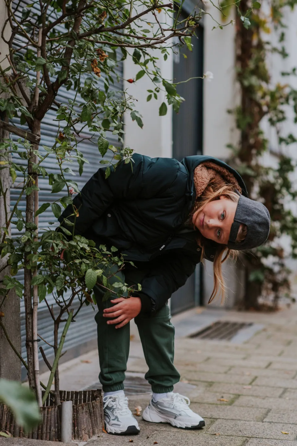 No Way Monday winterparka donkergrijs, foto 5