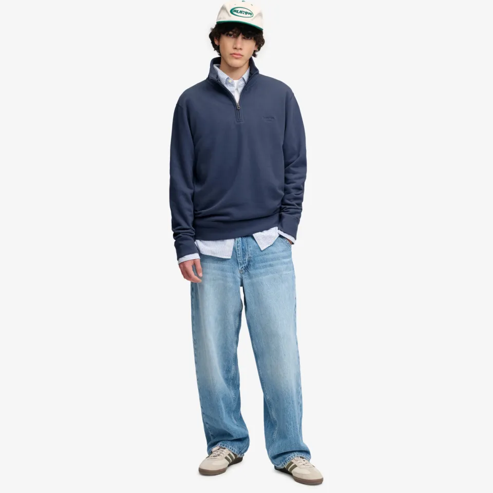 Superdry relaxed fit sweater - blauw, foto 3