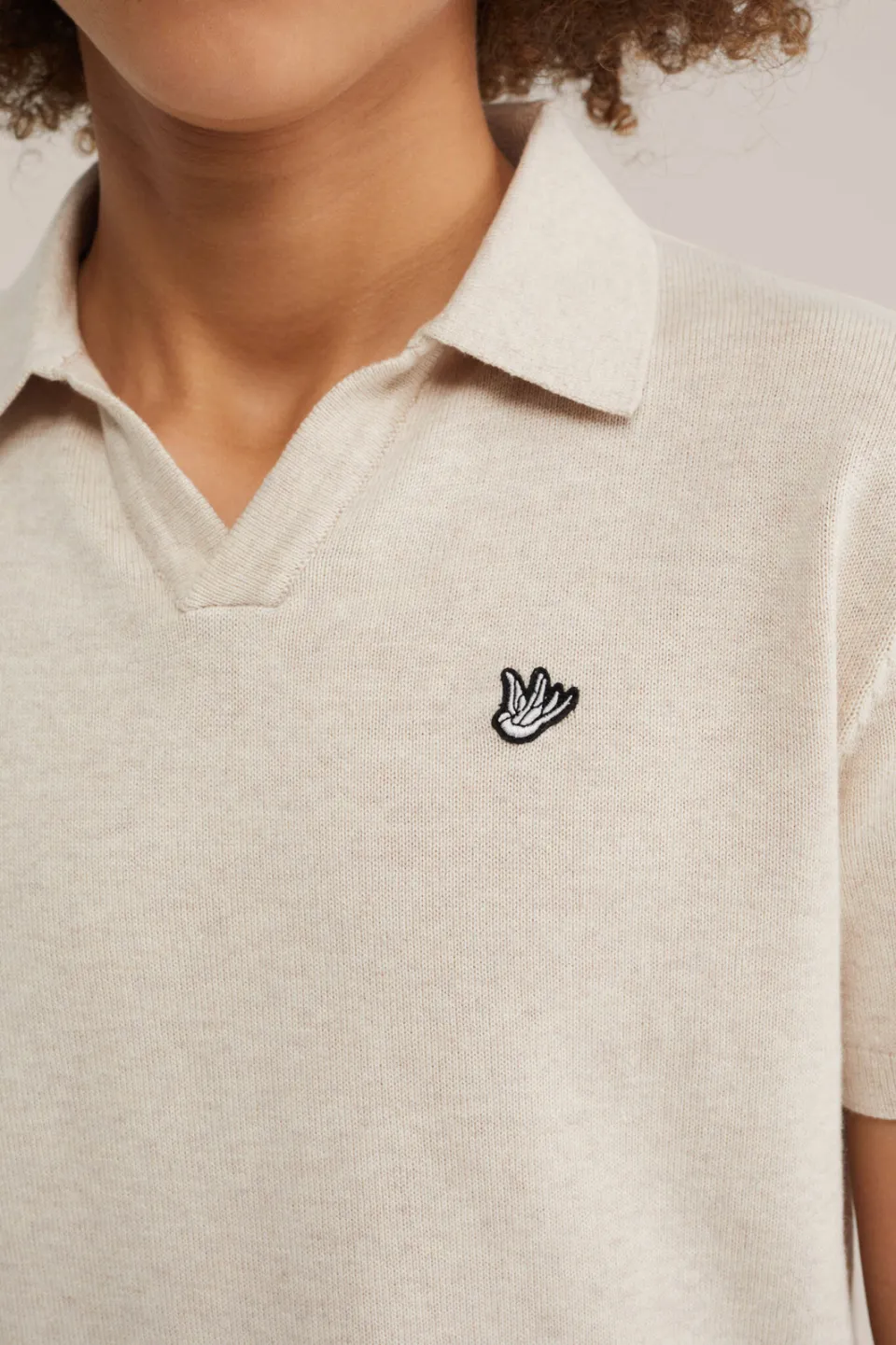 WE Fashion polo - beige, foto 5