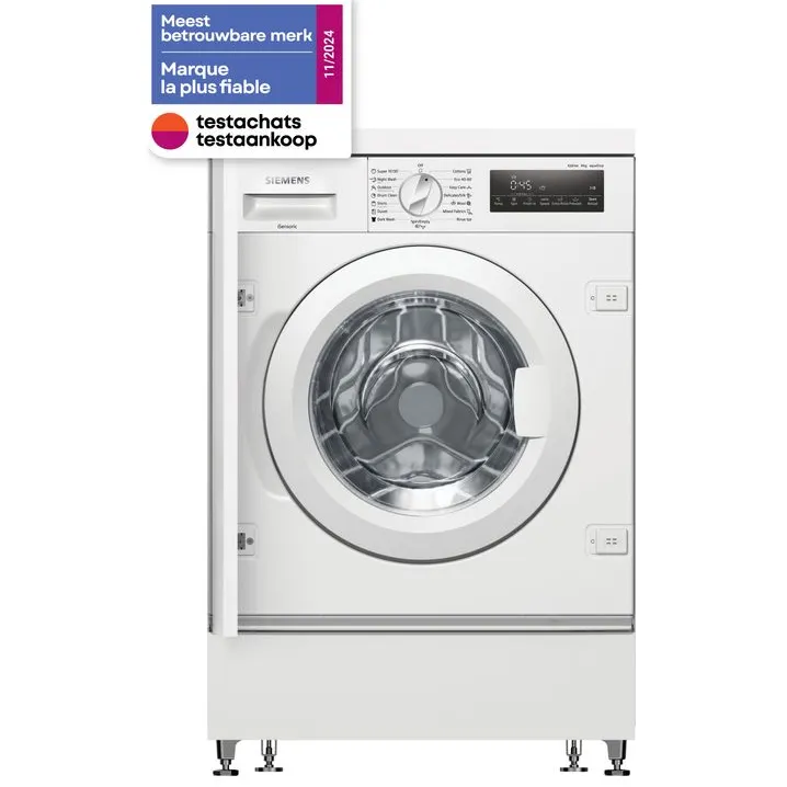 Siemens WI14W542EU inbouw wasmachine wit, foto 2