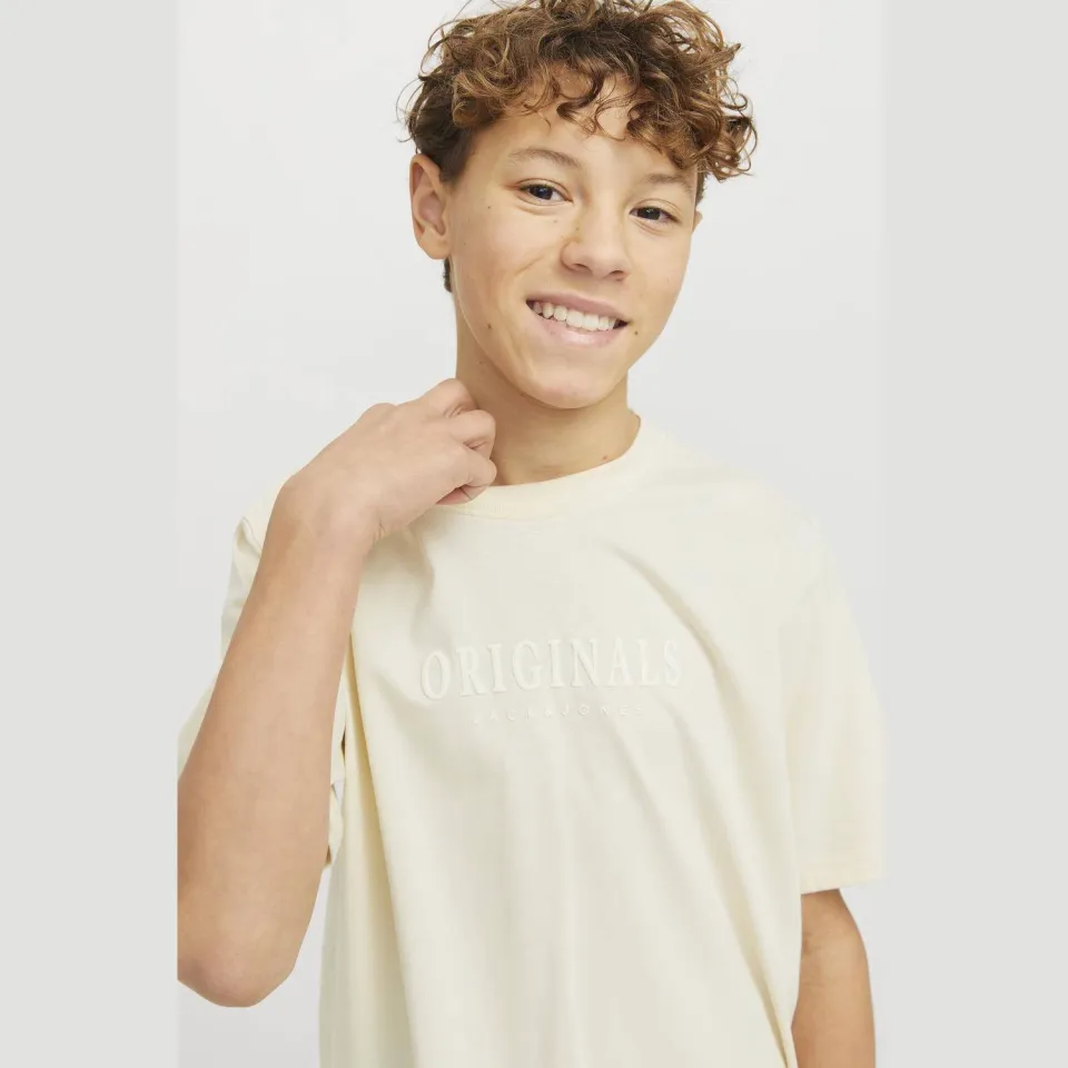 Jack & Jones Junior T-shirt ecru, foto 4