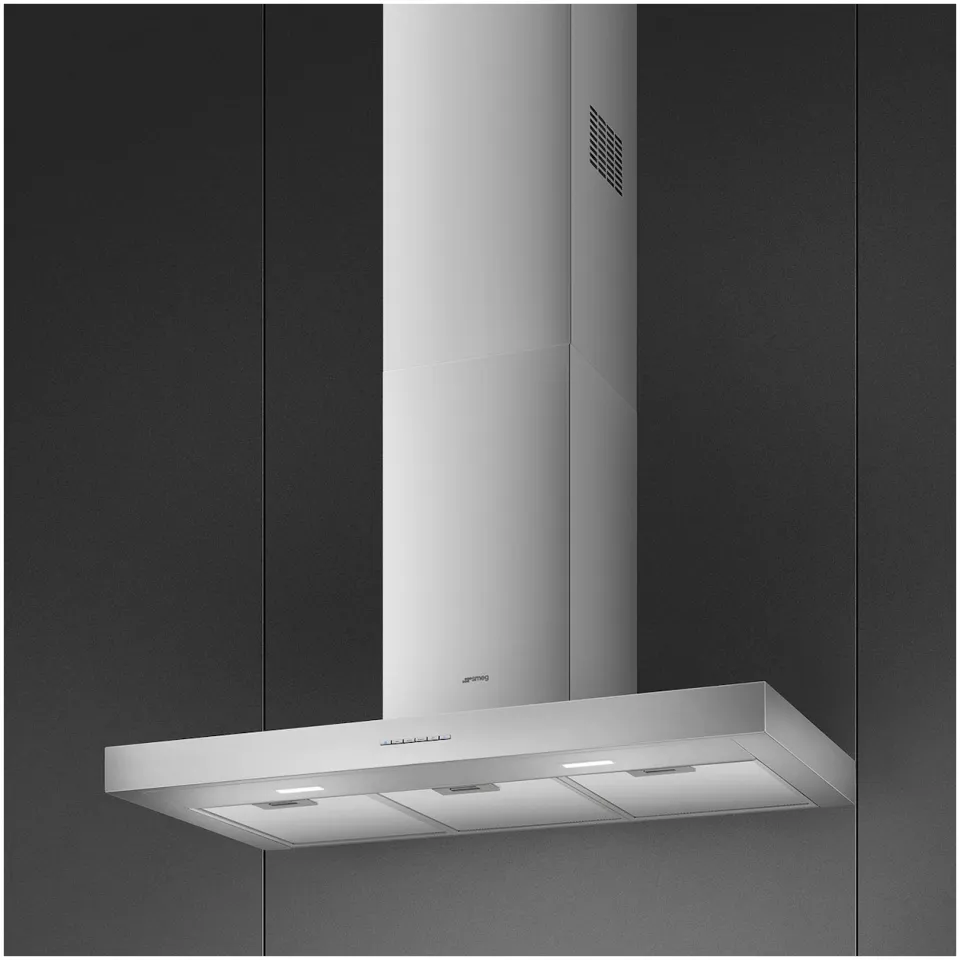 Smeg KBT900XE schouwdampkap RVS, foto 2