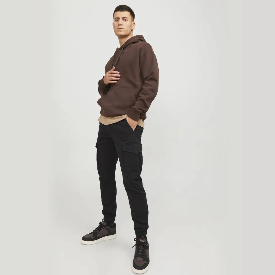 Jack & Jones Paul Flake Ana joggingbroek zwart Black