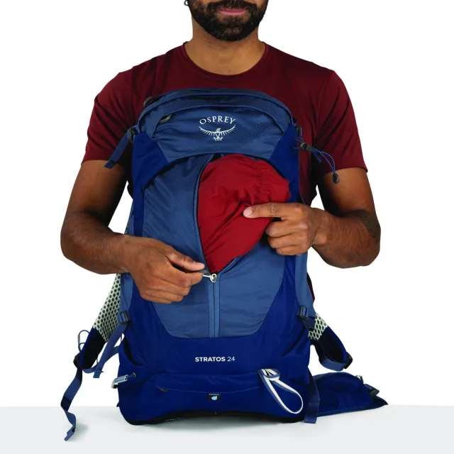 Osprey Stratos 24 wandelrugzak blauw, foto 8
