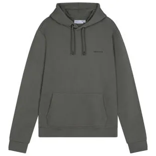 Ambique sweater donkergroen Logo | Sweater van Ambique Mosgroen