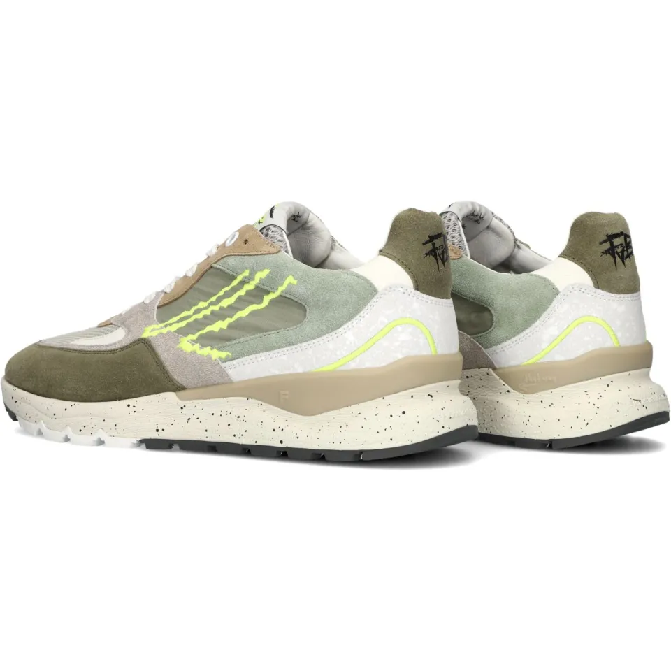 Floris Van Bommel De Treener sneaker groen, foto 5