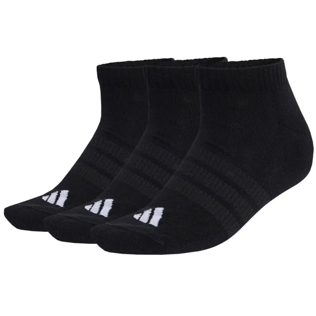 Adidas Cushioned Essentials Low Cut sokken zwart