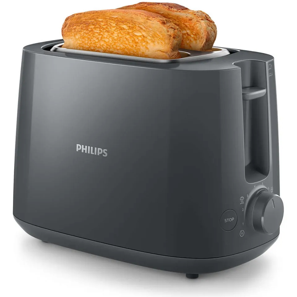 Philips HD2581/10 broodrooster donkergrijs, foto 3
