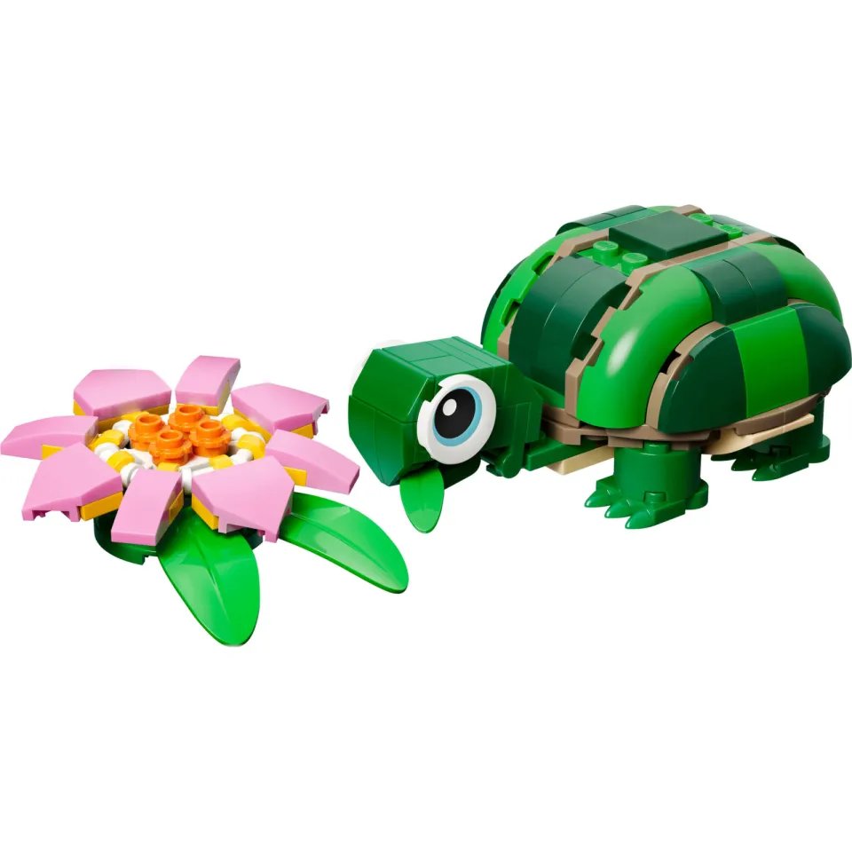 Lego Creator Schildpad met waterlelie 31377