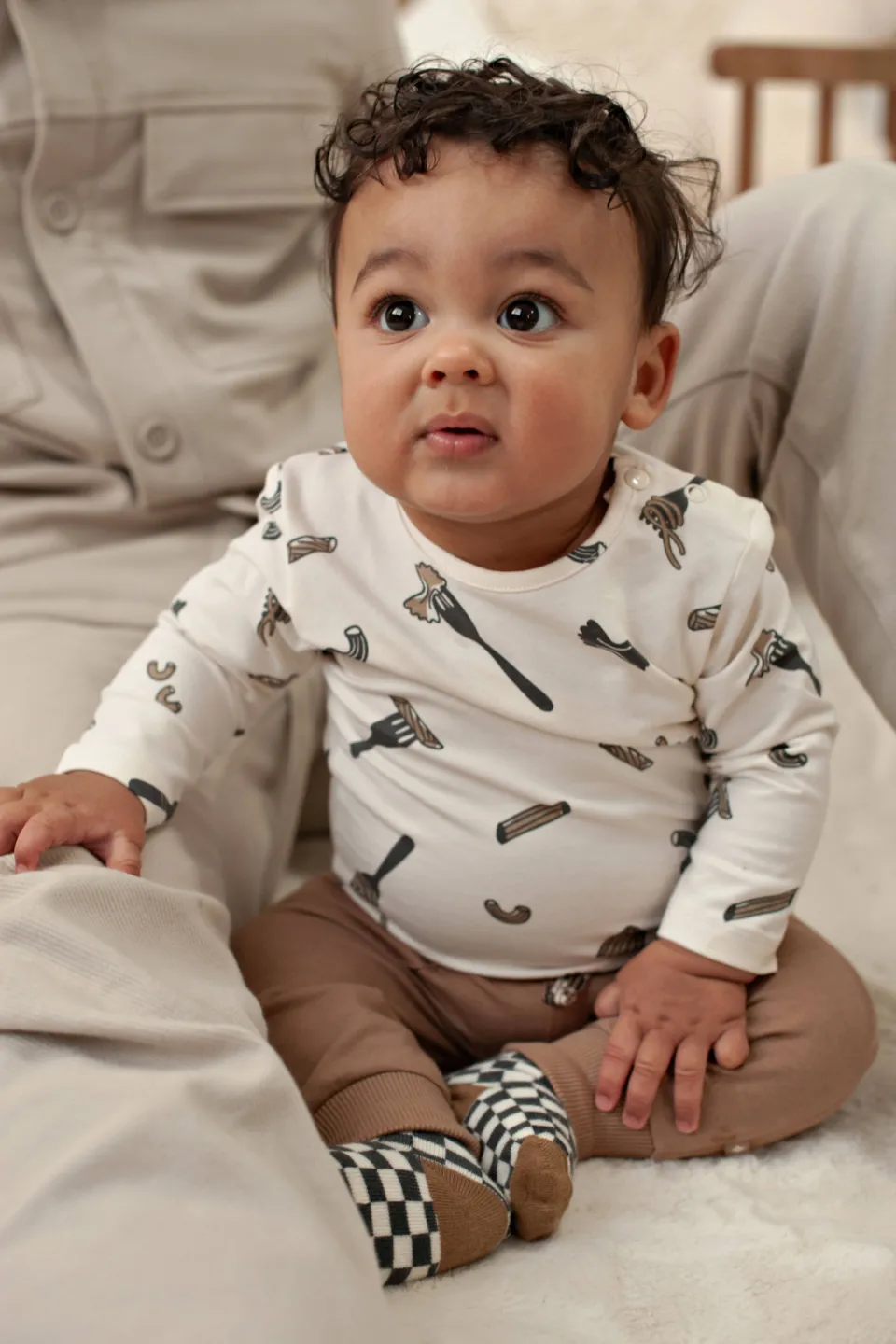 Feetje joggingbroek camel
